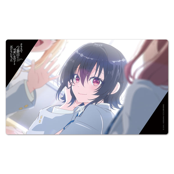 『クラスで2番目に可愛い女の子と友だちになった』キャラクターラバーマット ティザービジュアルver.