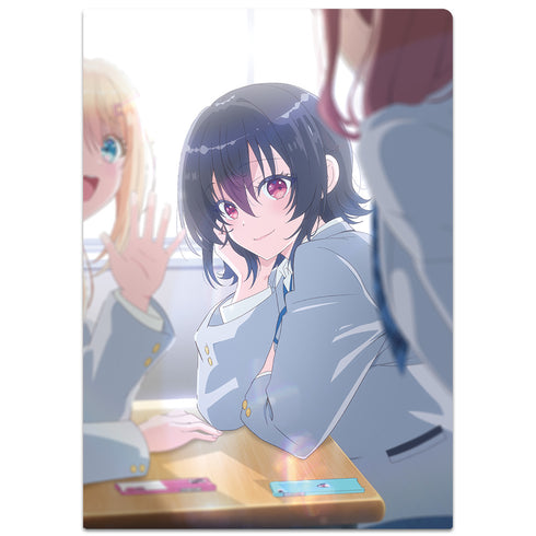 『クラスで2番目に可愛い女の子と友だちになった』クリアファイル ティザービジュアルver.
