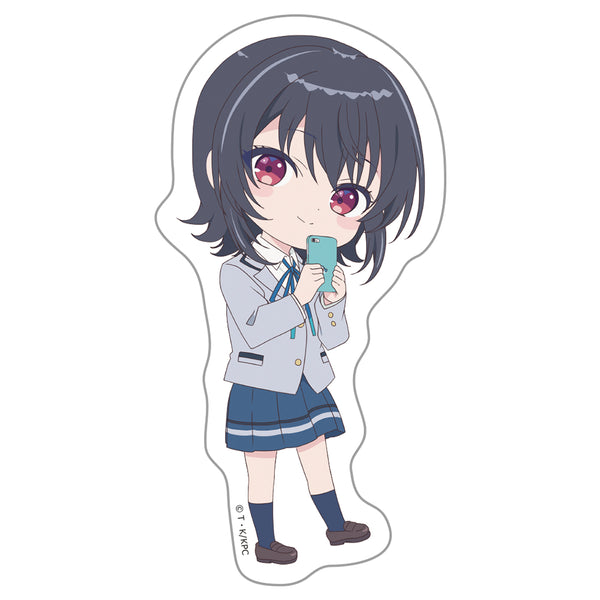 『クラスで2番目に可愛い女の子と友だちになった』ダイカットステッカー 朝凪海 デフォルメver.