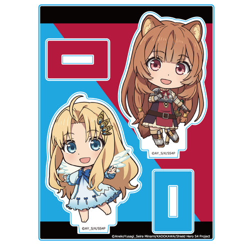 『盾の勇者の成り上がり Season 4』アクリルキャラスタンド ラフタリア&フィーロ