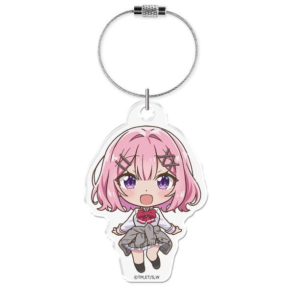 『わたしが恋人になれるわけないじゃん、ムリムリ!(※ムリじゃなかった!?)』アクリルキーリング 甘織 れな子