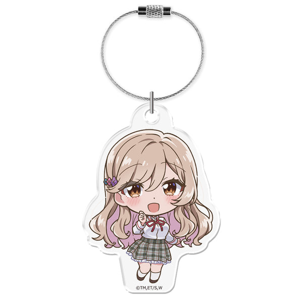『わたしが恋人になれるわけないじゃん、ムリムリ!(※ムリじゃなかった!?)』アクリルキーリング 瀬名 紫陽花