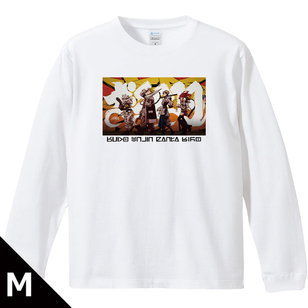 『ガチアクタ』リブ付ロングスリーブTシャツ ルド&エンジン&ザンカ&リヨウ