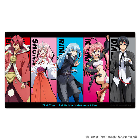 『転生したらスライムだった件』キャラクターラバーマット ベニマル&シュナ&リムル&ミリム&ディアブロ