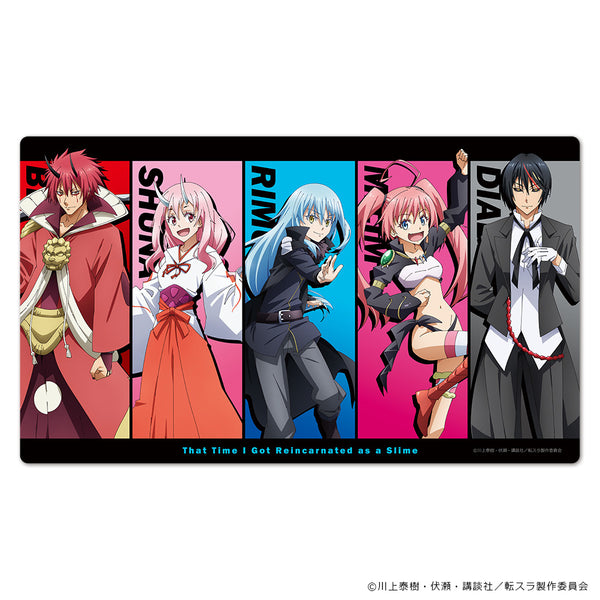 『転生したらスライムだった件』キャラクターラバーマット ベニマル&シュナ&リムル&ミリム&ディアブロ