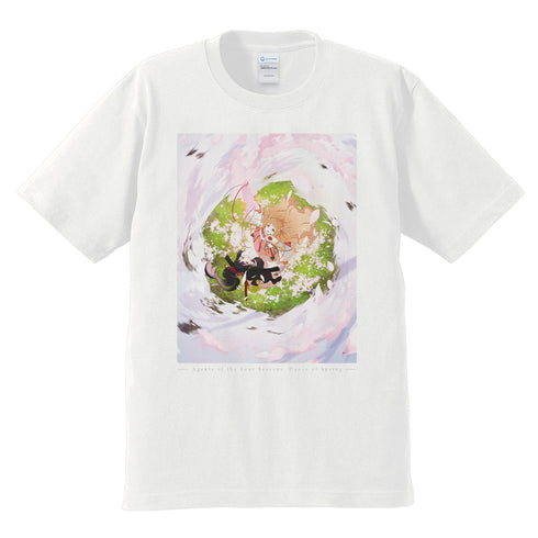 『春夏秋冬代行者 春の舞』Tシャツ 春ビジュアルver.