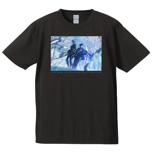『春夏秋冬代行者 春の舞』Tシャツ 冬ビジュアルver.
