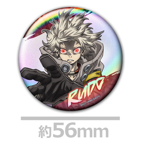 『ガチアクタ』オーロラ缶バッジ4個セット ルド&エンジン&ザンカ&リヨウ