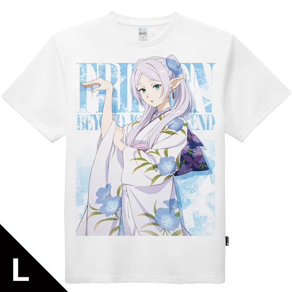 『葬送のフリーレン』大判プリントTシャツ フリーレン 晴れ着ver.
