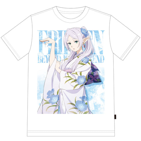 『葬送のフリーレン』大判プリントTシャツ フリーレン 晴れ着ver.