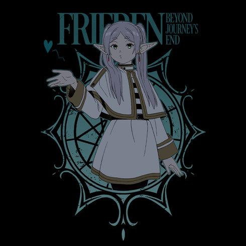 『葬送のフリーレン』Tシャツ フリーレン 投げキッスver.