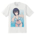 『クラスで2番目に可愛い女の子と友だちになった』Tシャツ 朝凪海 水着ver.