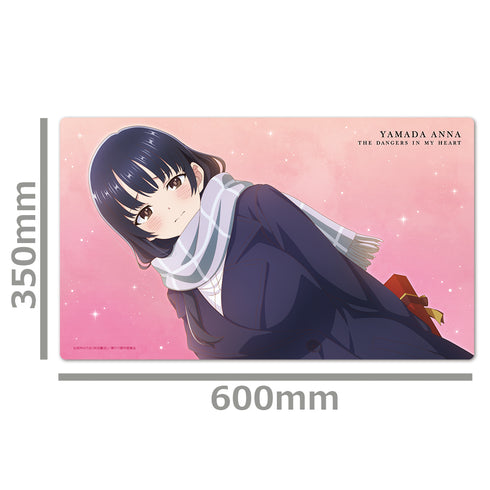 『僕の心のヤバイやつ』キャラクターラバーマット 山田杏奈 マフラーver.