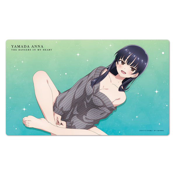 『僕の心のヤバイやつ』キャラクターラバーマット 山田杏奈 セーターver.