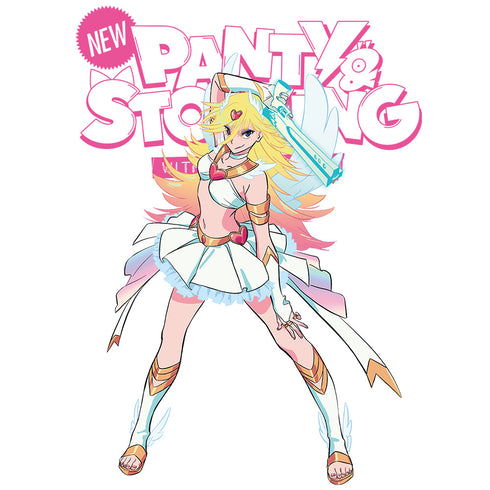 『New PANTY & STOCKING with GARTERBELT』リブ付ロングスリーブTシャツ パンティ リアル等身ver.