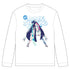 『New PANTY & STOCKING with GARTERBELT』リブ付ロングスリーブTシャツ ストッキング リアル等身ver.