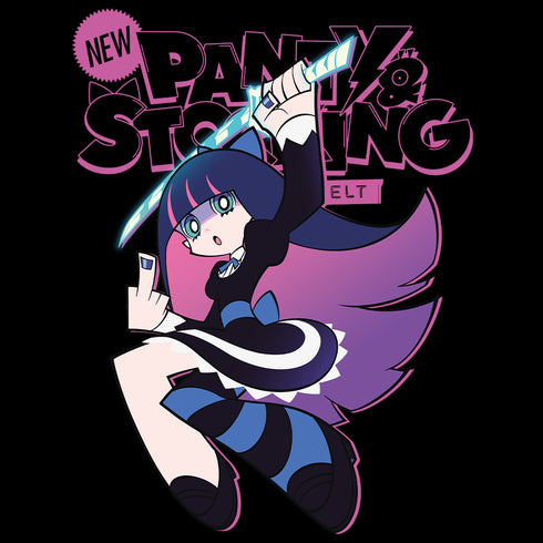 『New PANTY & STOCKING with GARTERBELT』Tシャツ ストッキング キービジュアルver.