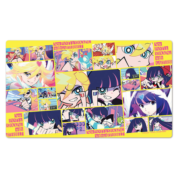 『New PANTY & STOCKING with GARTERBELT』キャラクターラバーマット パンティ&ストッキング 場面写ver.