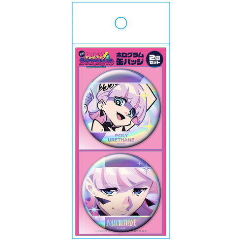 『New PANTY & STOCKING with GARTERBELT』ホログラム缶バッジ2個セット ポリウレタン