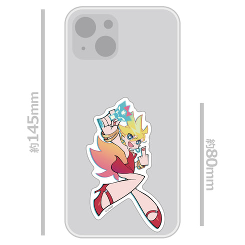 『New PANTY & STOCKING with GARTERBELT』ダイカットステッカー パンティ キービジュアルver.