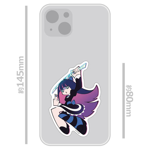 『New PANTY & STOCKING with GARTERBELT』ダイカットステッカー ストッキング キービジュアルver.