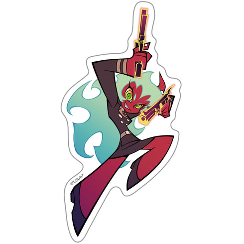 『New PANTY & STOCKING with GARTERBELT』ダイカットステッカー スキャンティ キービジュアルver.