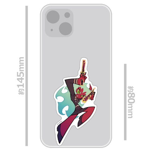 『New PANTY & STOCKING with GARTERBELT』ダイカットステッカー スキャンティ キービジュアルver.