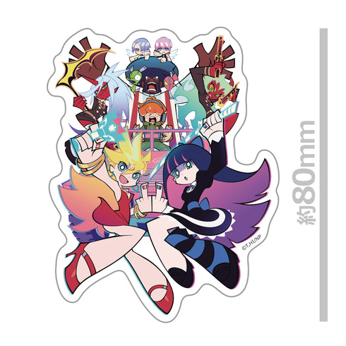 『New PANTY & STOCKING with GARTERBELT』ダイカットステッカー キービジュアル