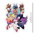 『New PANTY & STOCKING with GARTERBELT』ダイカットステッカー キービジュアル