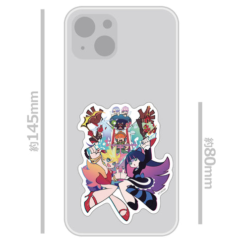 『New PANTY & STOCKING with GARTERBELT』ダイカットステッカー キービジュアル