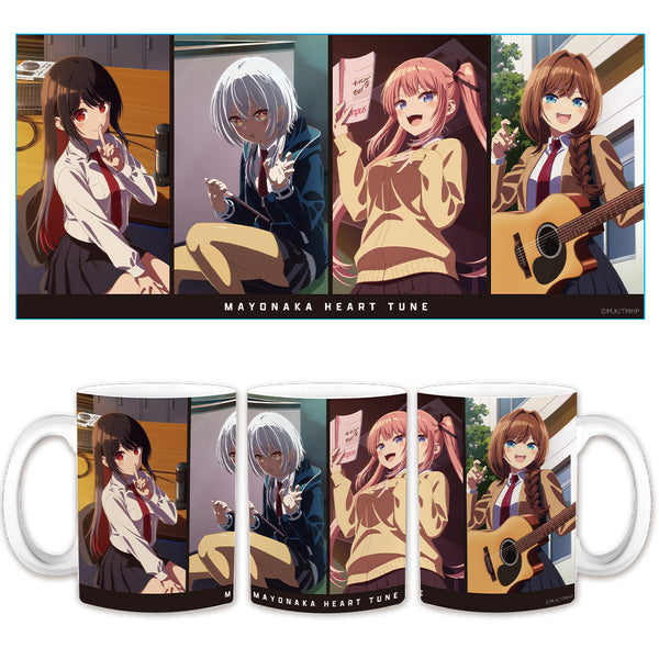 『真夜中ハートチューン』マグカップ 六花&寧々&イコ&しのぶ