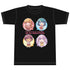 『幼馴染とはラブコメにならない』Tシャツ 汐&灯&るな&春 デフォルメver.