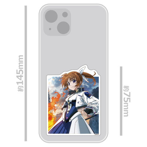 『魔法少女リリカルなのは EXCEEDS Gun Blaze Vengeance』ダイカットステッカー なのは