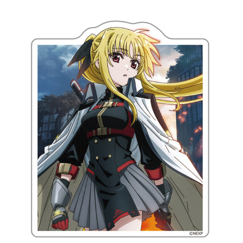 『魔法少女リリカルなのは EXCEEDS Gun Blaze Vengeance』ダイカットステッカー フェイト