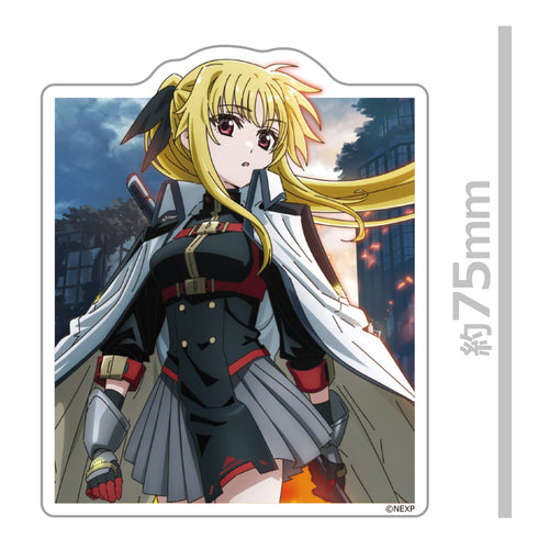 『魔法少女リリカルなのは EXCEEDS Gun Blaze Vengeance』ダイカットステッカー フェイト