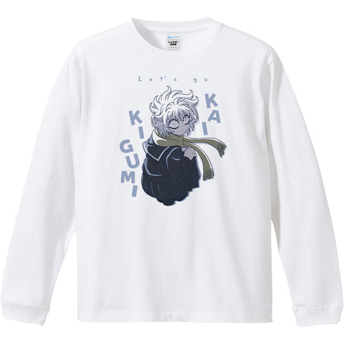 『レッツゴー怪奇組』リブ付ロングスリーブTシャツ メチャ子
