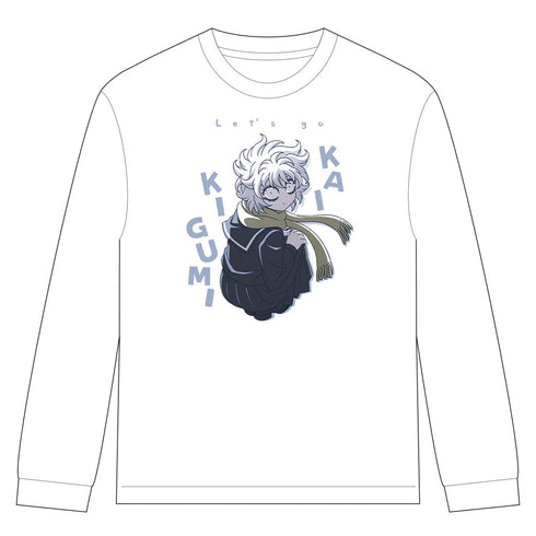 『レッツゴー怪奇組』リブ付ロングスリーブTシャツ メチャ子