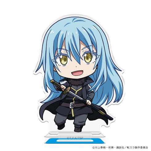 『転生したらスライムだった件』アクリルキャラスタンド リムル 魔王ver.&ベニマル&シュナ&シオン デフォルメキャラ