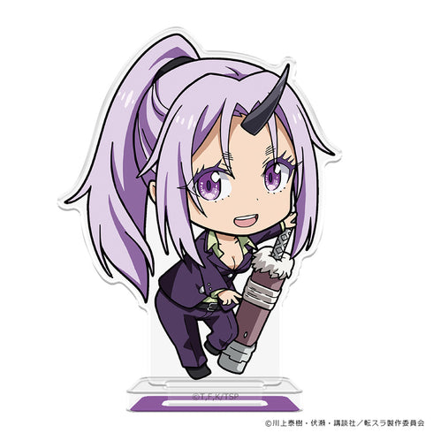 『転生したらスライムだった件』アクリルキャラスタンド リムル 魔王ver.&ベニマル&シュナ&シオン デフォルメキャラ