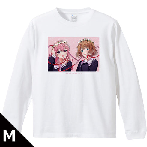 『きみが死ぬまで恋をしたい』リブ付ロングスリーブTシャツ シーナ&ミミ