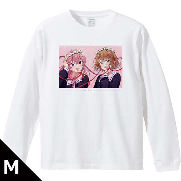 『きみが死ぬまで恋をしたい』リブ付ロングスリーブTシャツ シーナ&ミミ
