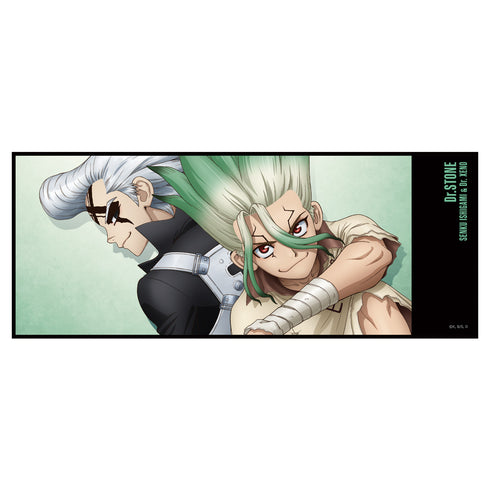 『Dr.STONE』缶バッジ付ハイブリッドタオル 千空&ゼノ