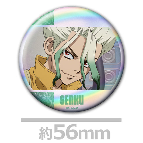 『Dr.STONE』ホログラム缶バッジ4個セット 千空&龍水&SAI&スタンリー