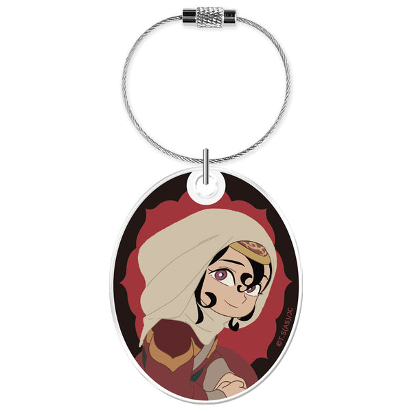 "Jardugal of the Tent" Acrylic Keychain: Sitar, Age 21 Version
