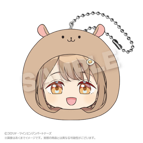 "Super Princess Kaguya!" Marumeitsu Cushion Keychain - Mami Isayama