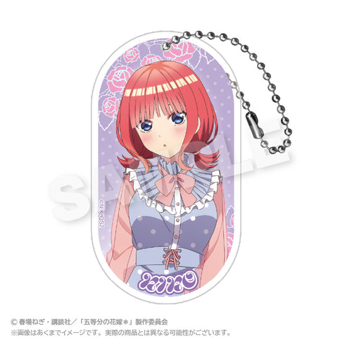 『五等分の花嫁*』アクリルキーホルダー 水玉パステルVer. 中野二乃
