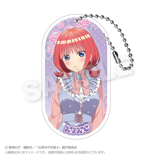 『五等分の花嫁*』アクリルキーホルダー 水玉パステルVer. 中野二乃