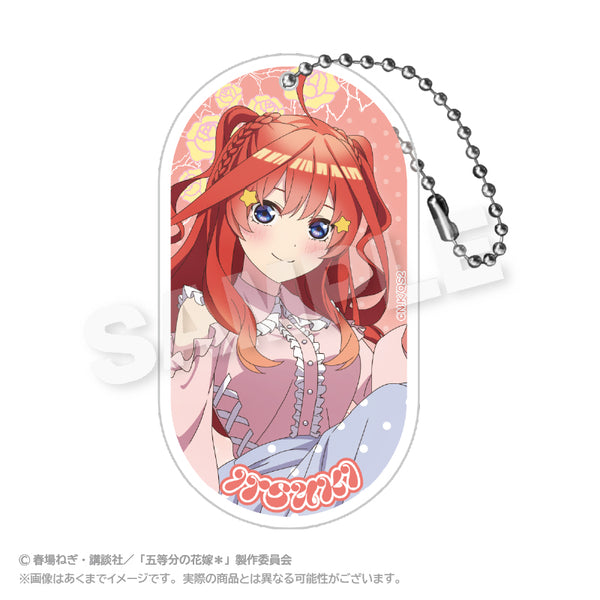 『五等分の花嫁*』アクリルキーホルダー 水玉パステルVer. 中野五月