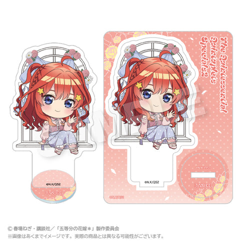 『五等分の花嫁*』ミニキャラアクリルマスコット 水玉パステルVer. 中野五月