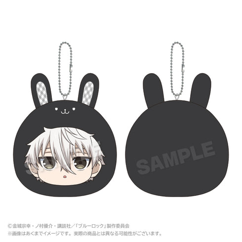 『ブルーロック』まるめいつクッションキーホルダー うさぎVer. 凪誠士郎